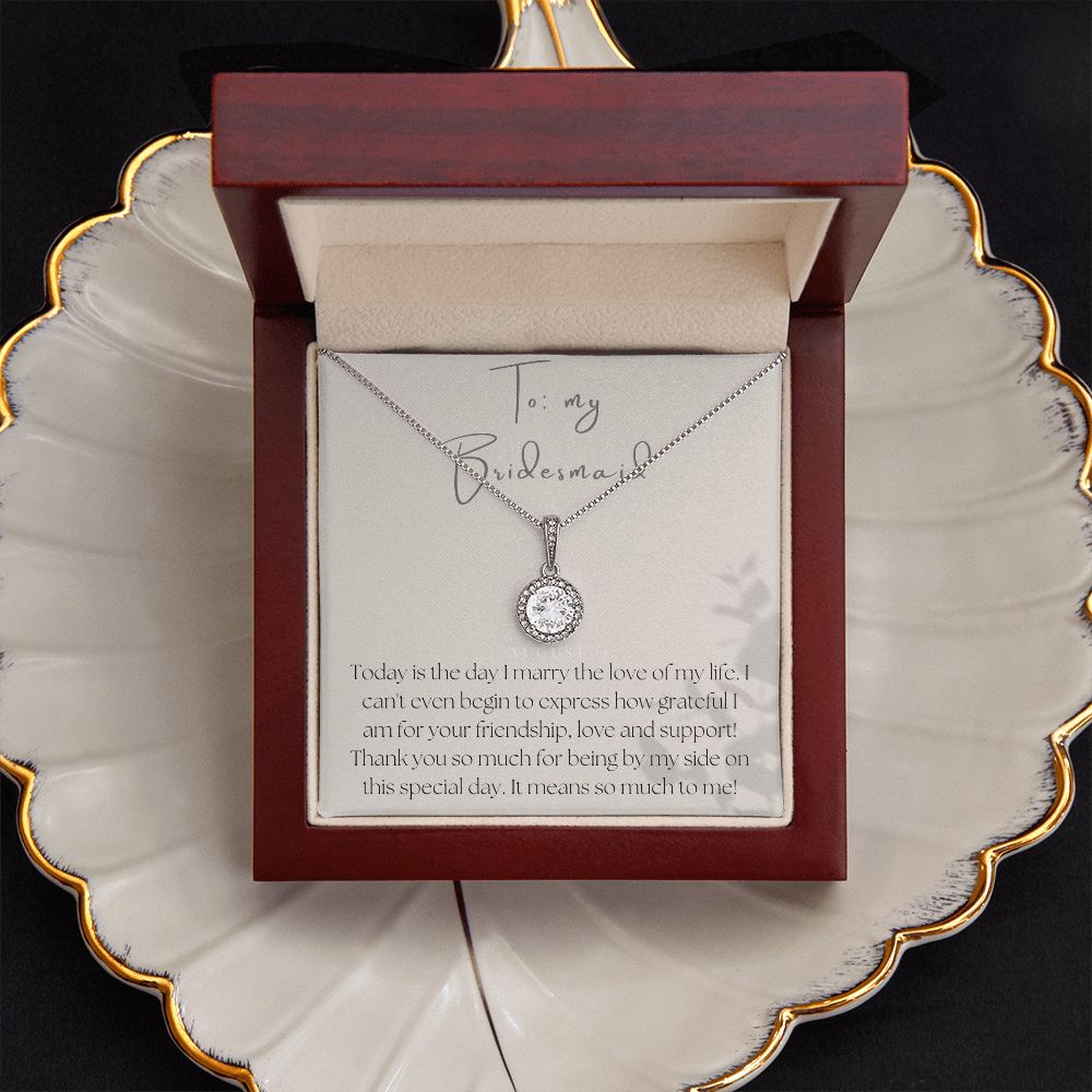Eternal Hope Necklace: To My Bridesmaid