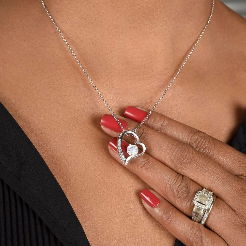 Forever Love Heart Necklace: I Want You To Know