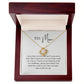 Love Knot Necklace: I'm so lucky to have you