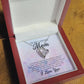 Forever Love Heart Necklace: To My Loving Mom