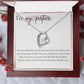 Forever Love Heart Necklace: To My Partner
