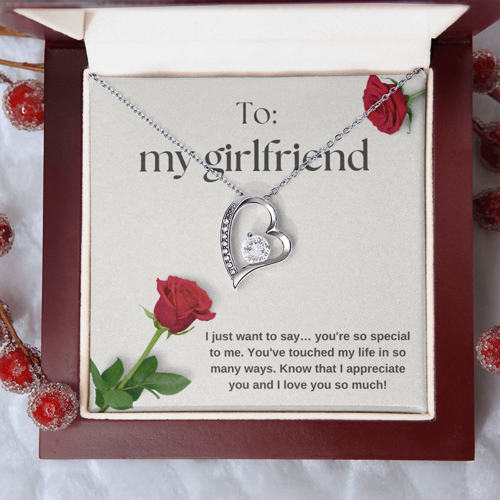 Forever Love Heart Necklace: You're So Special To me