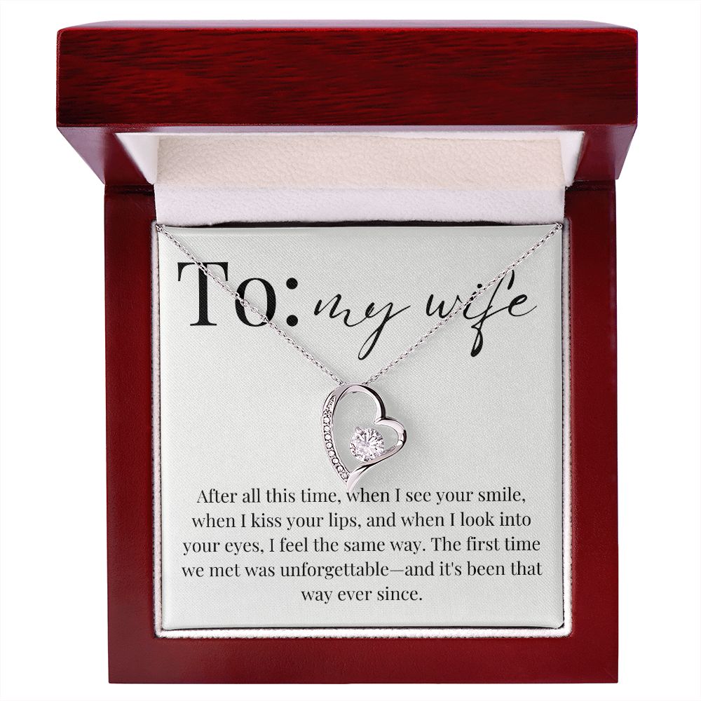 Forever Love Heart Necklace: After all this time