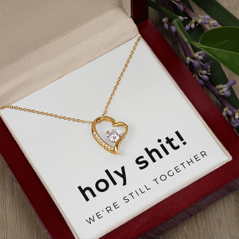 Forever Love Heart Necklace: Holy Shit! We're Still Together