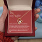 Forever Love Heart Necklace: Thank You