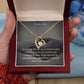 Forever Love Heart Necklace: To My Wife