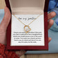 Forever Love Heart Necklace: I Knew You Were Special