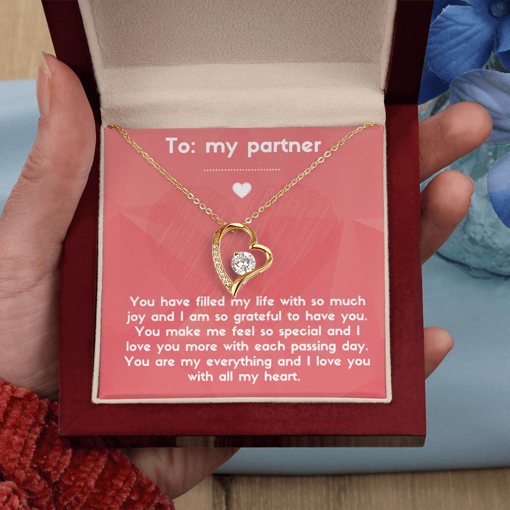 Forever Love Heart Necklace: You Have Filled My Life With So Much Joy