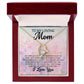 Forever Love Heart Necklace: To My Loving Mom
