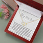 Two Hearts Entwined Diamond Necklace: On This Special Day