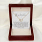 Two Hearts Entwined Diamond Necklace: On This Special Day
