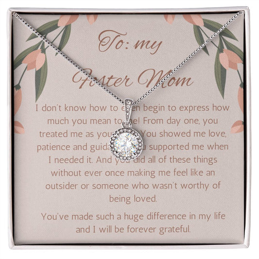 Eternal Hope Necklace: To My Foster Mom