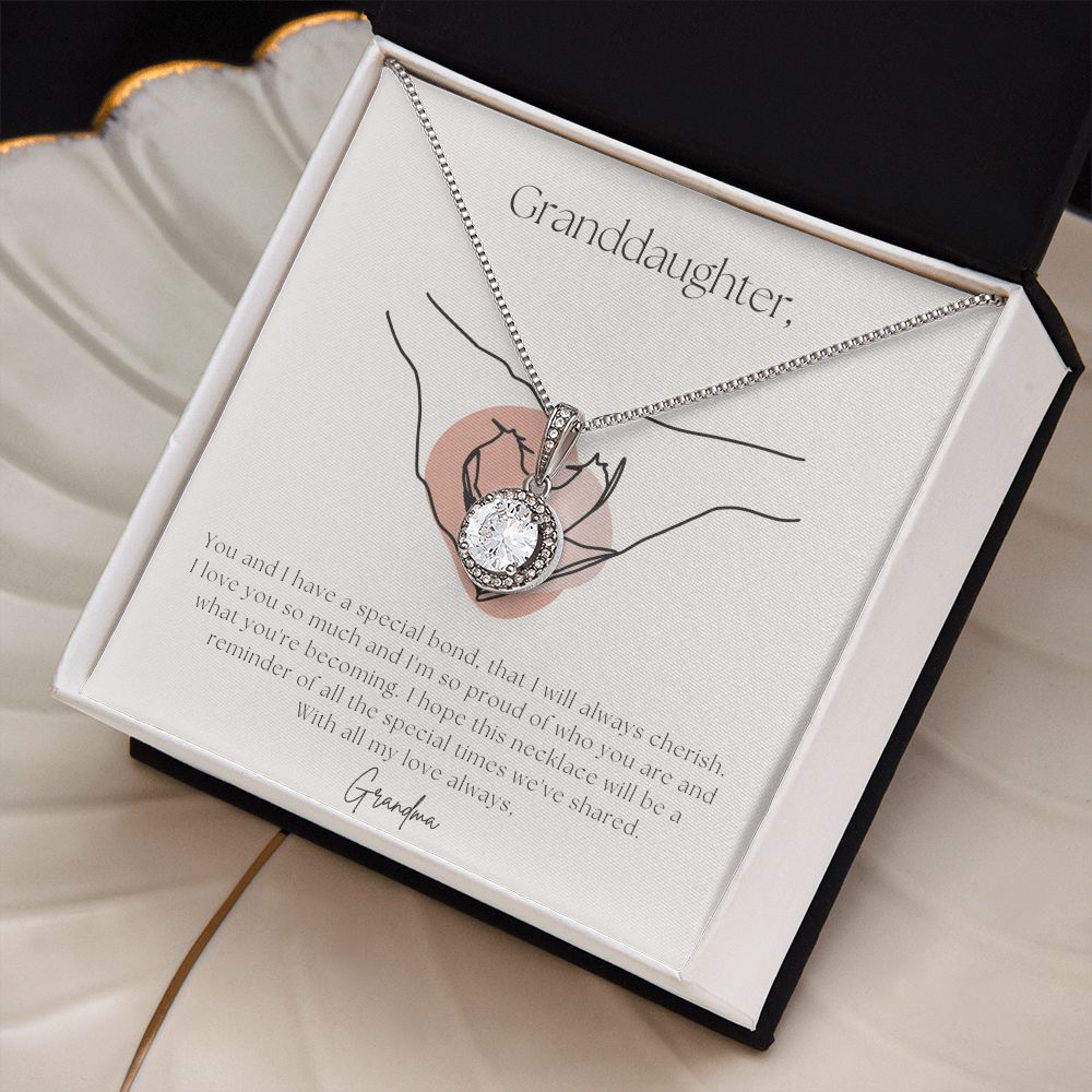 Eternal Hope Necklace: To Granddaughter Love Grandma