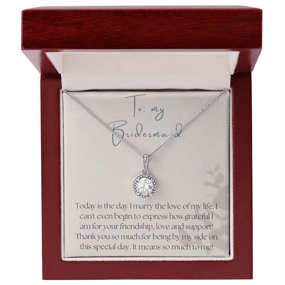 Eternal Hope Necklace: To My Bridesmaid