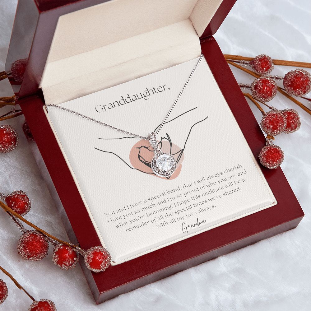 Eternal Hope Necklace: To Granddaughter Love Grandma