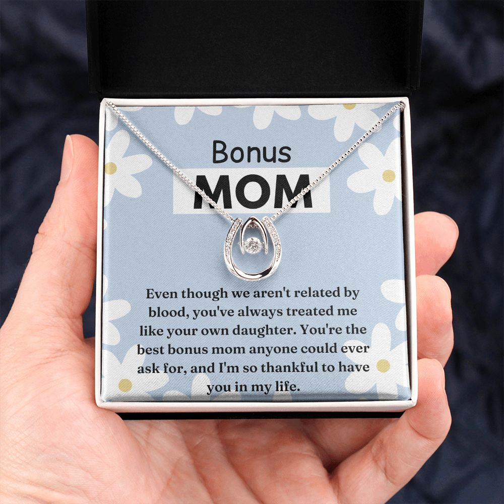 Lucky to Have You Necklace: Bonus Mom
