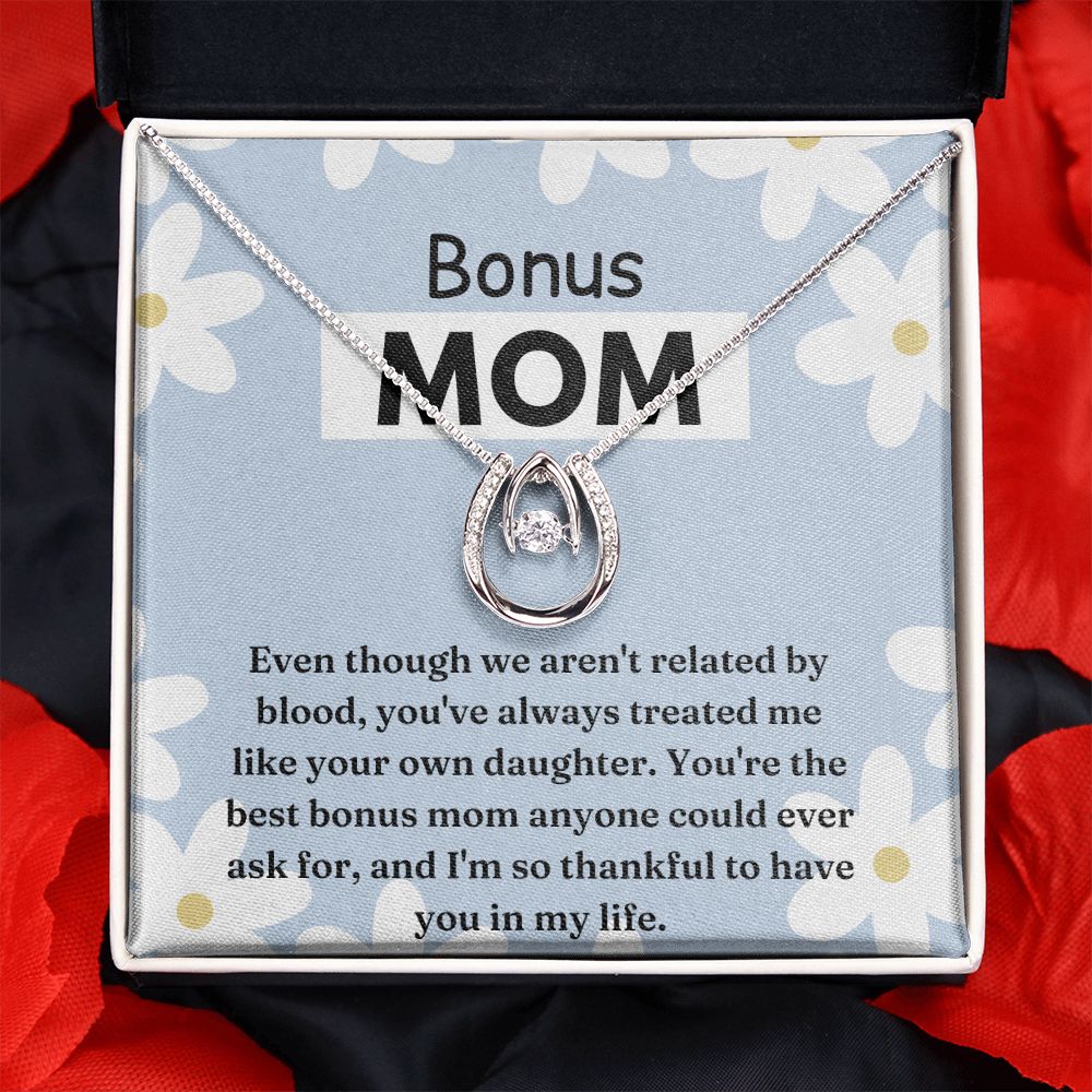 Lucky to Have You Necklace: Bonus Mom