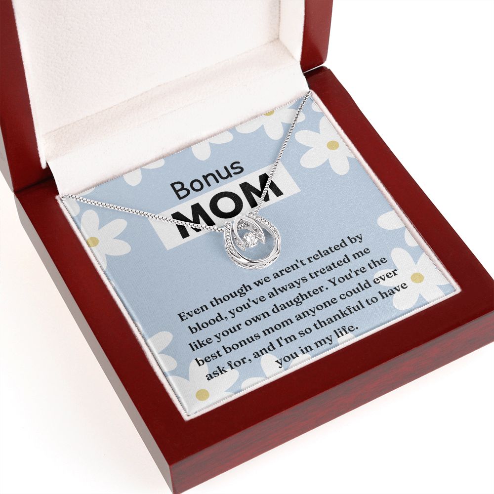 Lucky to Have You Necklace: Bonus Mom