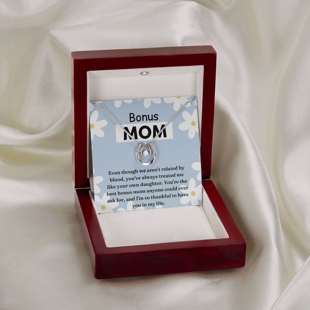 Lucky to Have You Necklace: Bonus Mom
