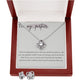 Love Knot Necklace and Earring Set: My Partner