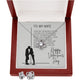 Love Knot Earring & Necklace Set: Every Day I'm Grateful