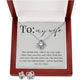 Love Knot Earring & Necklace Set: The First Time We Met Was Unforgettable