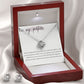Love Knot Necklace and Earring Set: My Partner