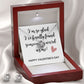 Love Knot Earring & Necklace Set: Someone As Weird As Me