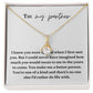 Alluring Beauty Necklace: I Knew You Were Special