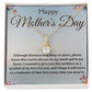 Alluring Beauty Necklace: Although Distance May Keep Us Apart