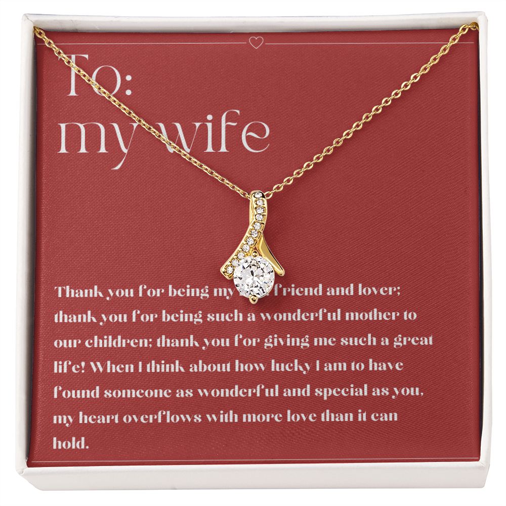 Alluring Beauty Necklace: Thank You