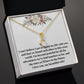 Alluring Beauty Necklace: I Can't Believe I Get To Spend My Life With You