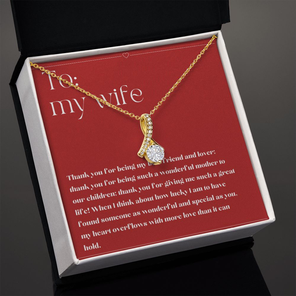 Alluring Beauty Necklace: Thank You