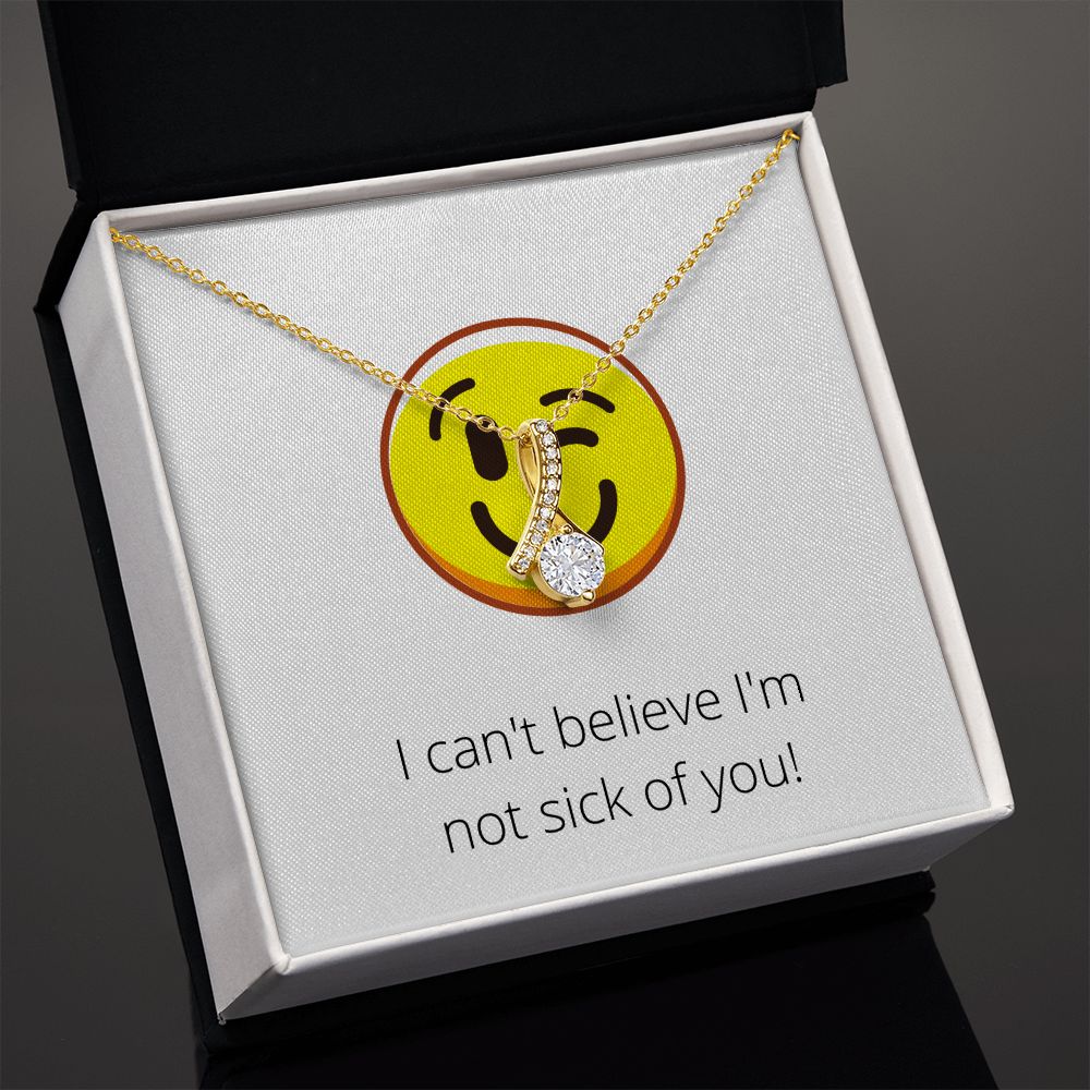 Alluring Beauty Necklace: I Can't Believe I'm Not Sick of You!