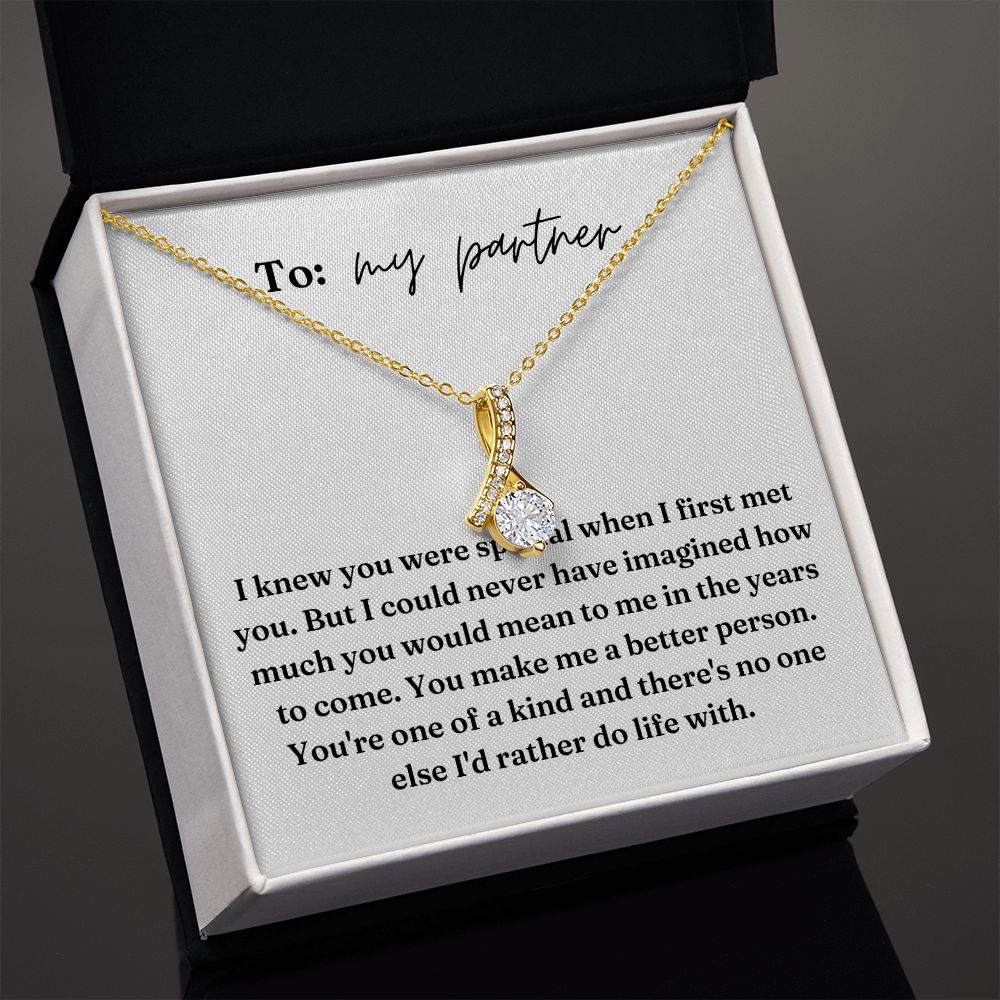 Alluring Beauty Necklace: I Knew You Were Special