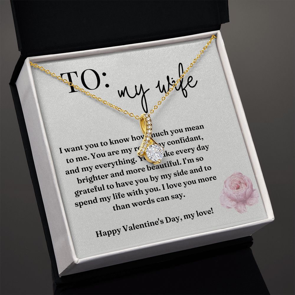 Alluring Beauty Necklace: I Want You To Know