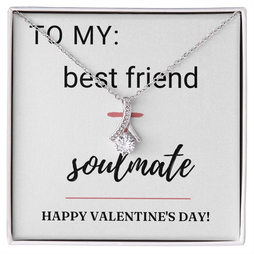 Alluring Beauty Necklace: Best Friend + Soulmate