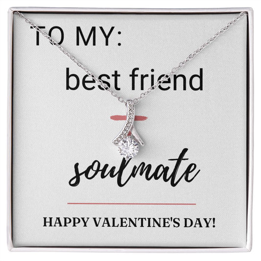 Alluring Beauty Necklace: Best Friend + Soulmate