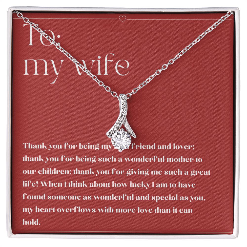 Alluring Beauty Necklace: Thank You