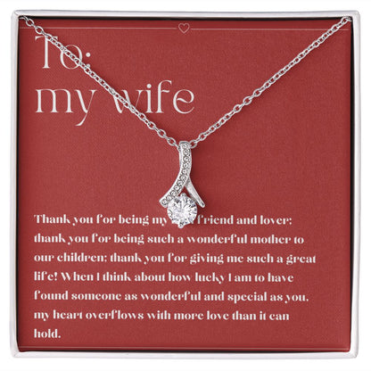 Alluring Beauty Necklace: Thank You