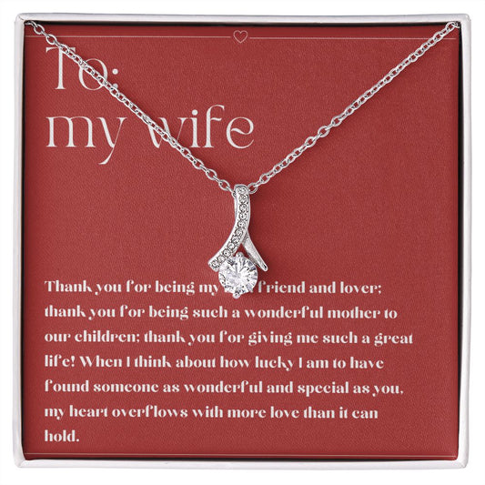 Alluring Beauty Necklace: Thank You
