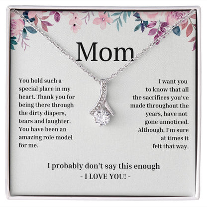 Alluring Beauty Necklace: You Hold Such A Special Place