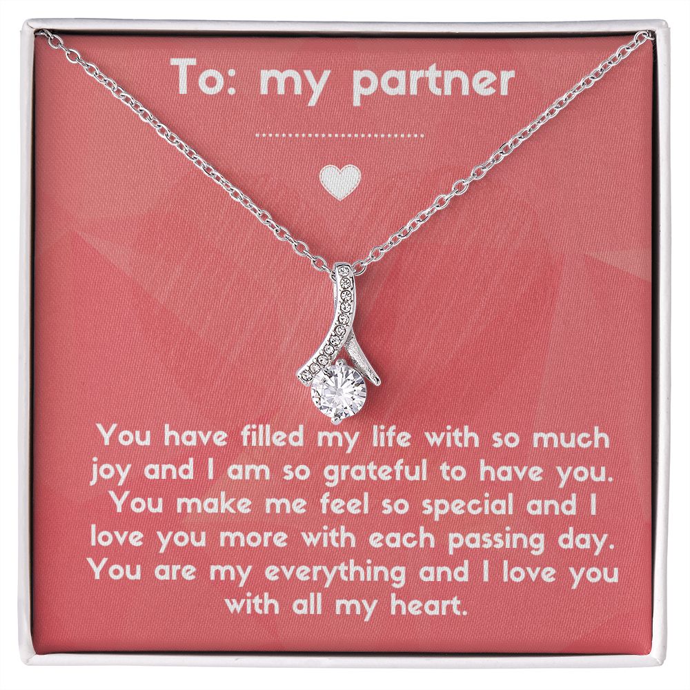 Alluring Beauty Necklace: You Have Filled My Life With So Much Joy