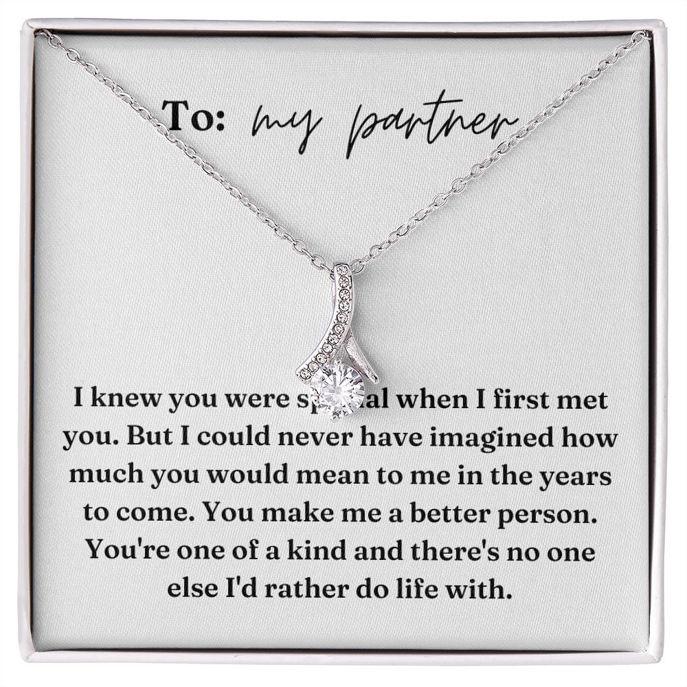Alluring Beauty Necklace: I Knew You Were Special