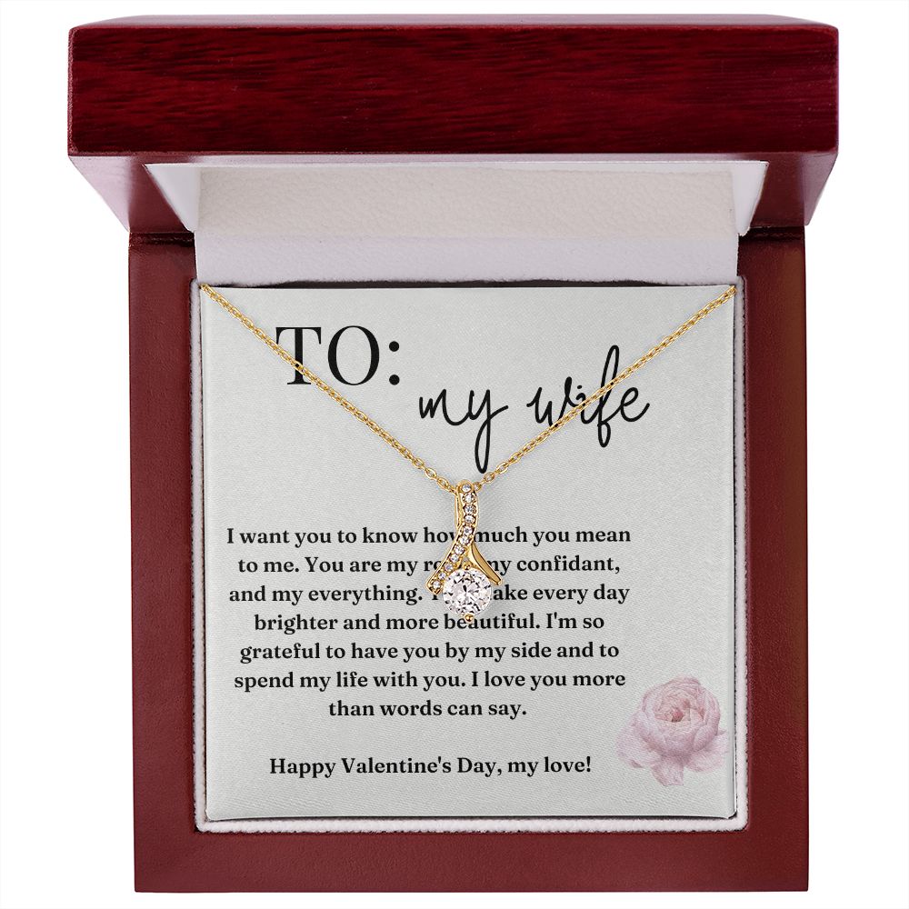 Alluring Beauty Necklace: I Want You To Know