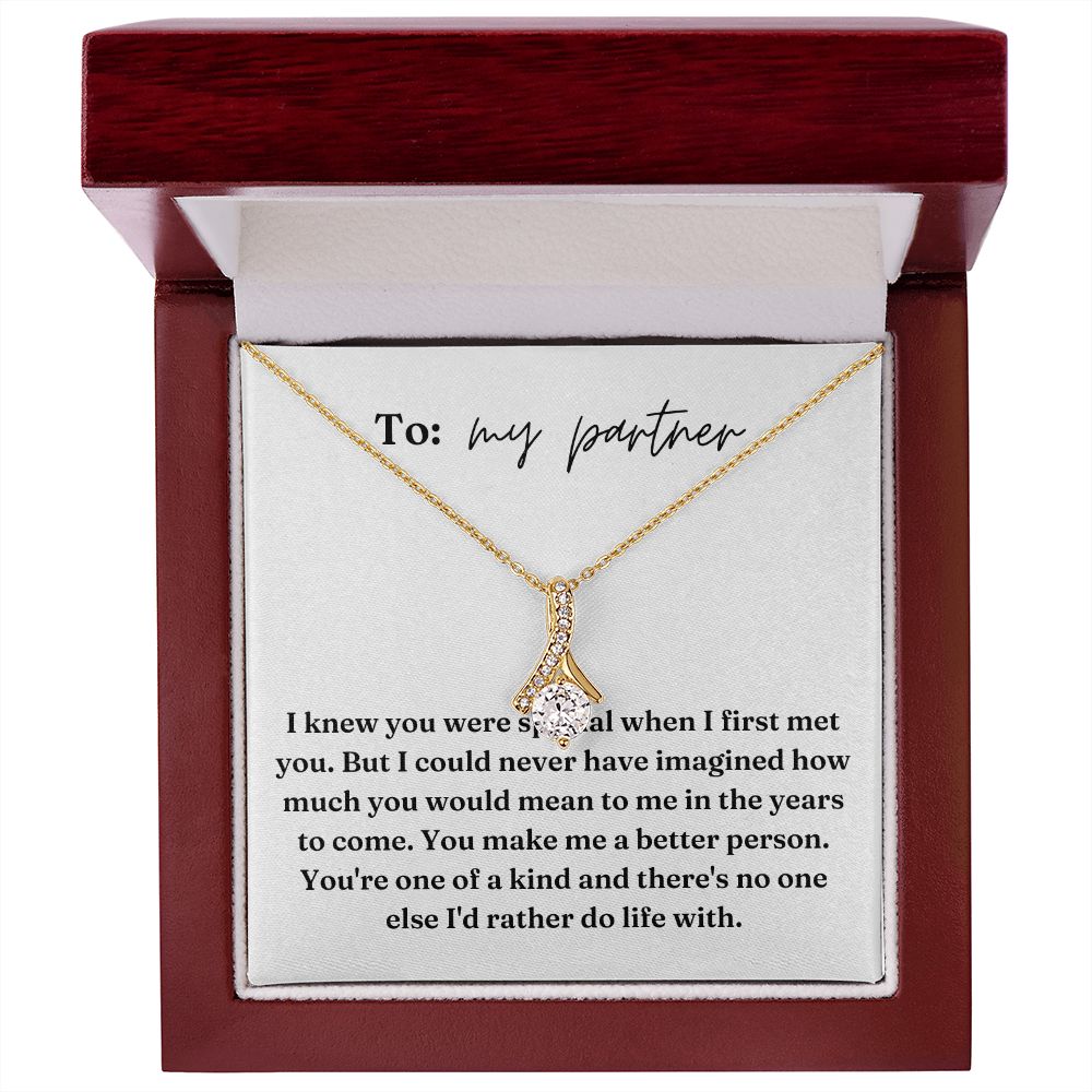 Alluring Beauty Necklace: I Knew You Were Special