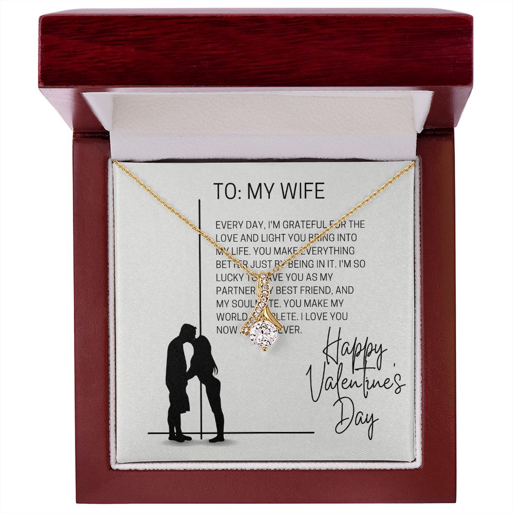 Alluring Beauty Necklace: Every Day I'm Grateful