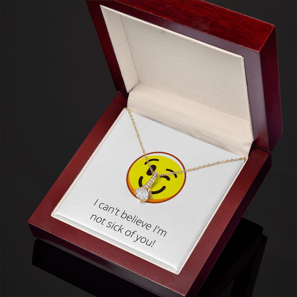 Alluring Beauty Necklace: I Can't Believe I'm Not Sick of You!