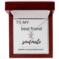 Alluring Beauty Necklace: Best Friend + Soulmate