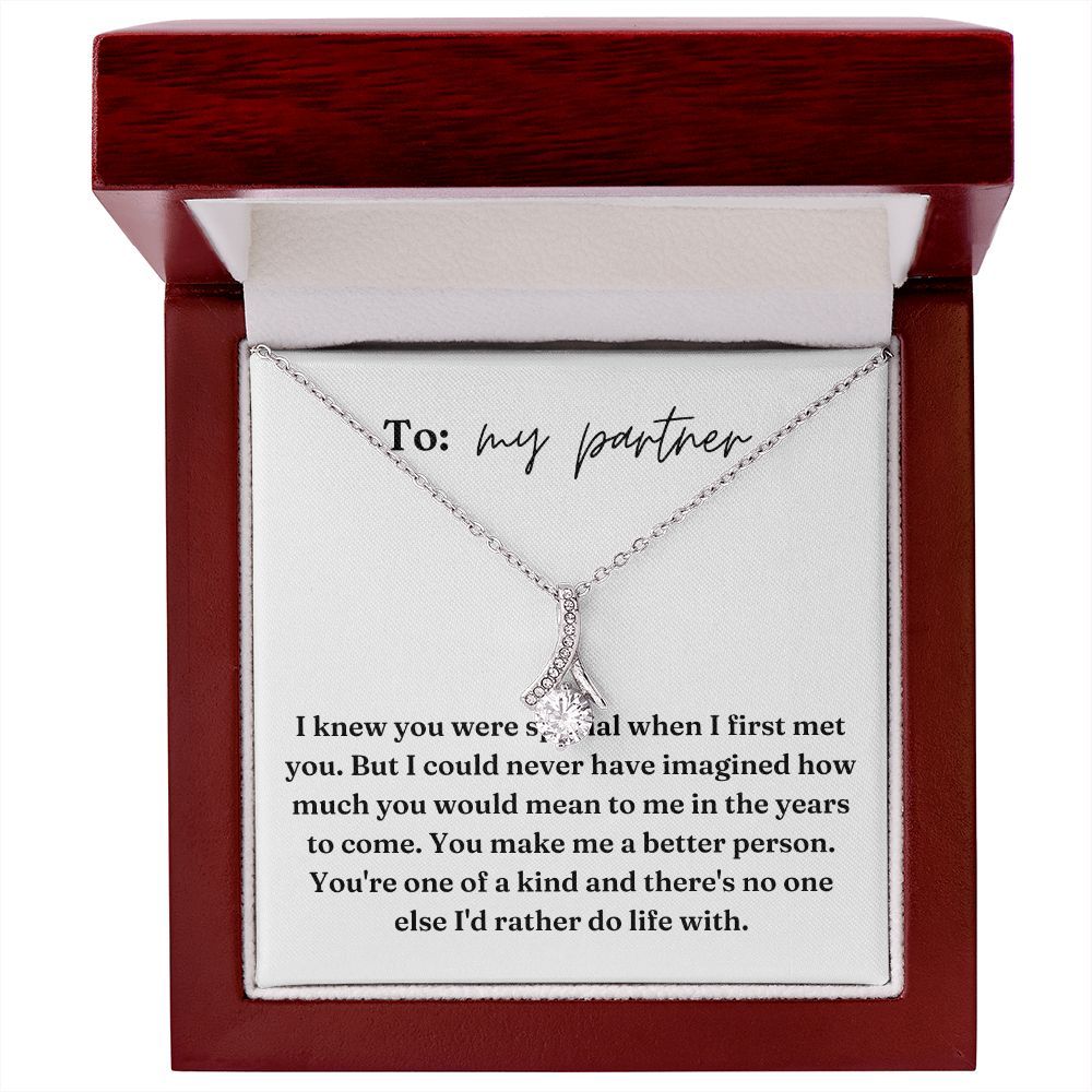 Alluring Beauty Necklace: I Knew You Were Special